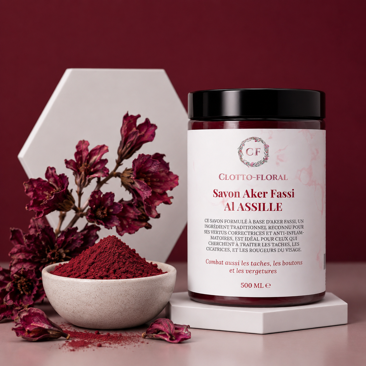 Savon Aker Fassi-soin Éclat & Hydratation